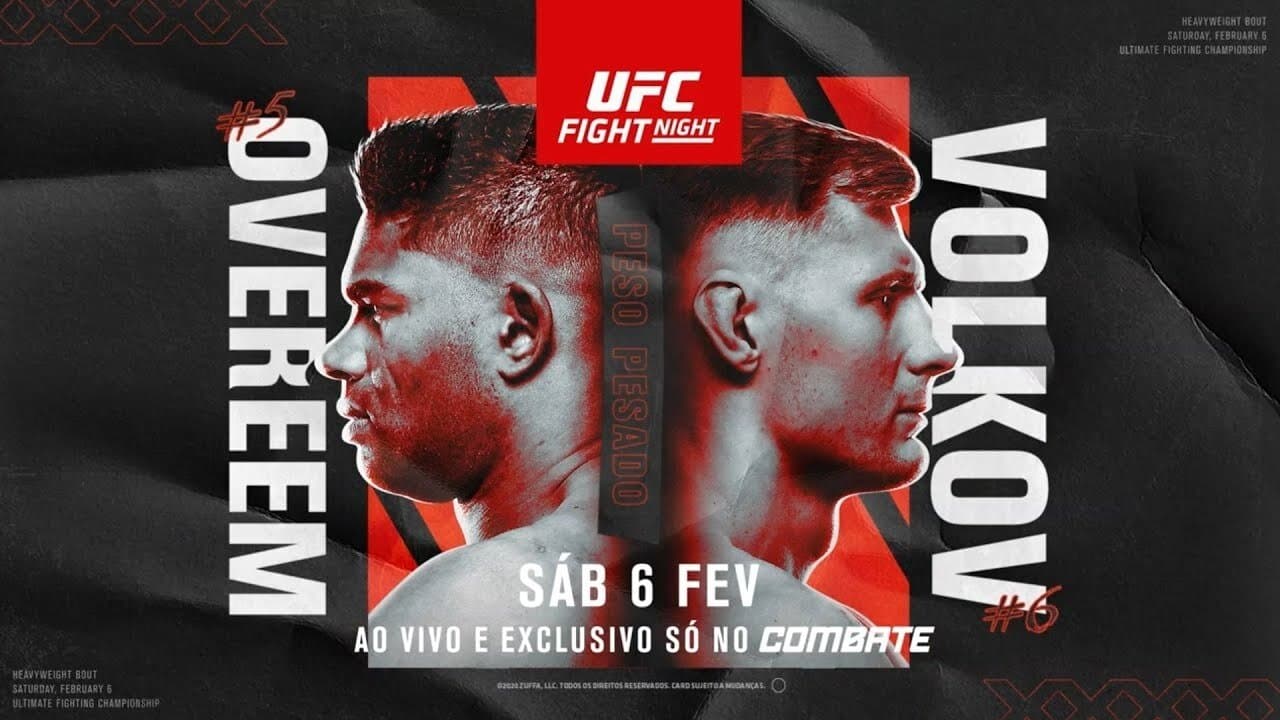UFC Fight Night 184: Overeem vs. Volkovの背景画像