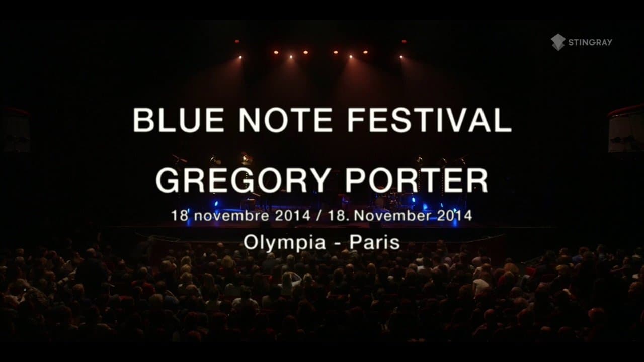 Gregory Porter at the Blue Note Festival - 2014の背景画像