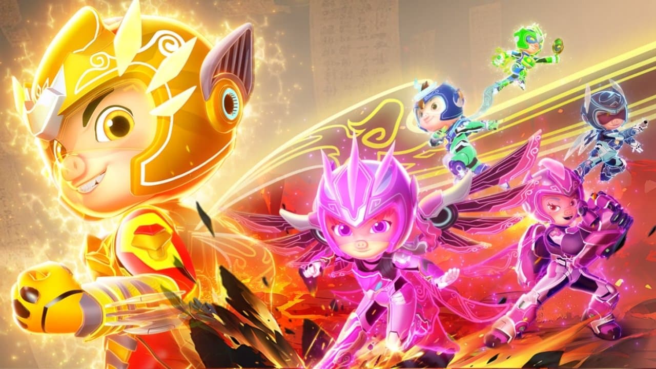 猪猪侠之超星五灵侠の背景画像