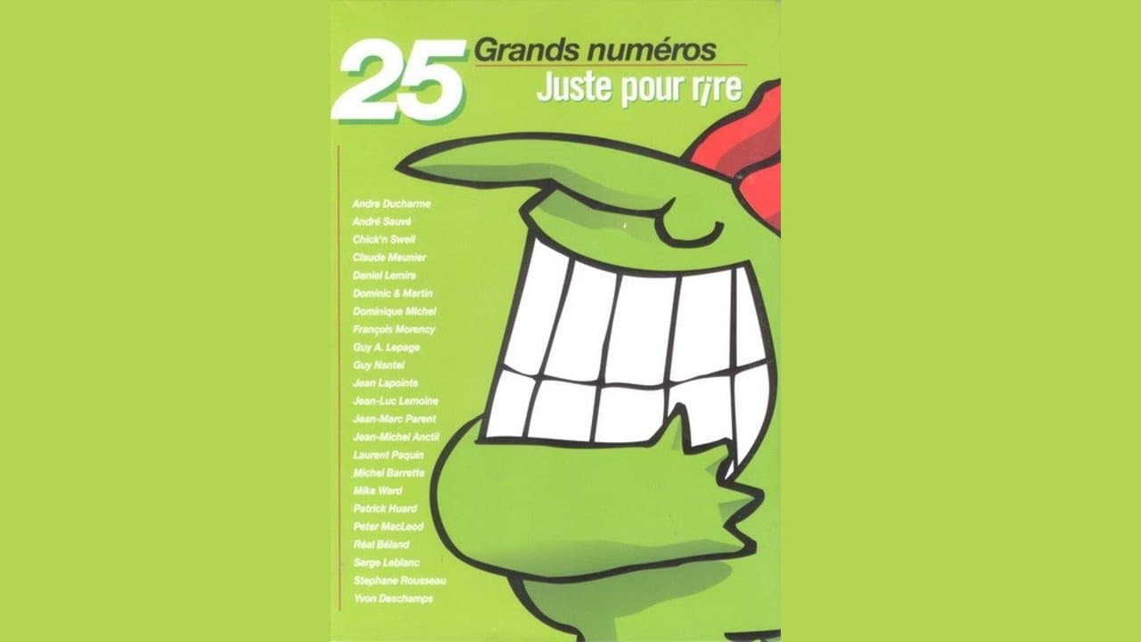 Juste pour rire: 25 grands numérosの背景画像