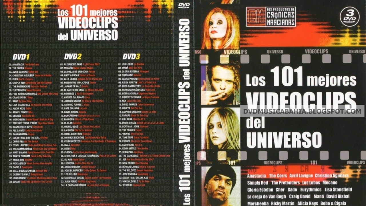 Los 101 Mejores Videoclips del Universoの背景画像