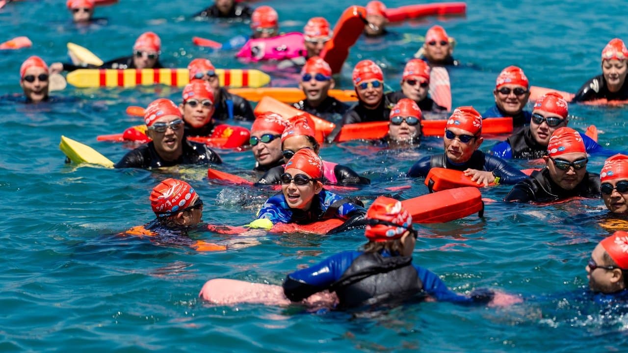 突破:三千米的泳氣の背景画像