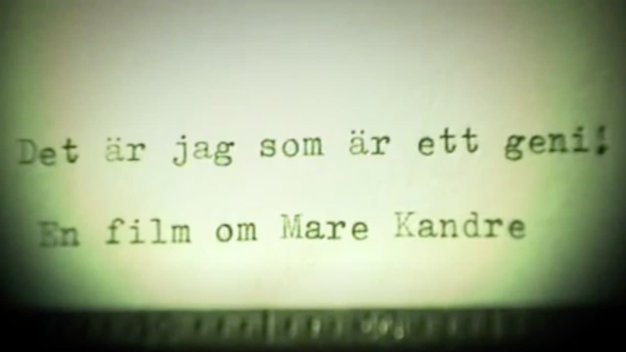 Mare Kandre - Det är jag som är ett geni!の背景画像