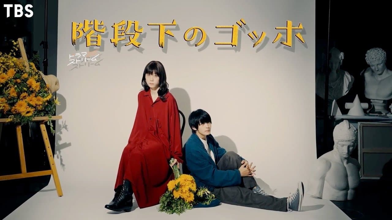 階段下のゴッホの背景画像