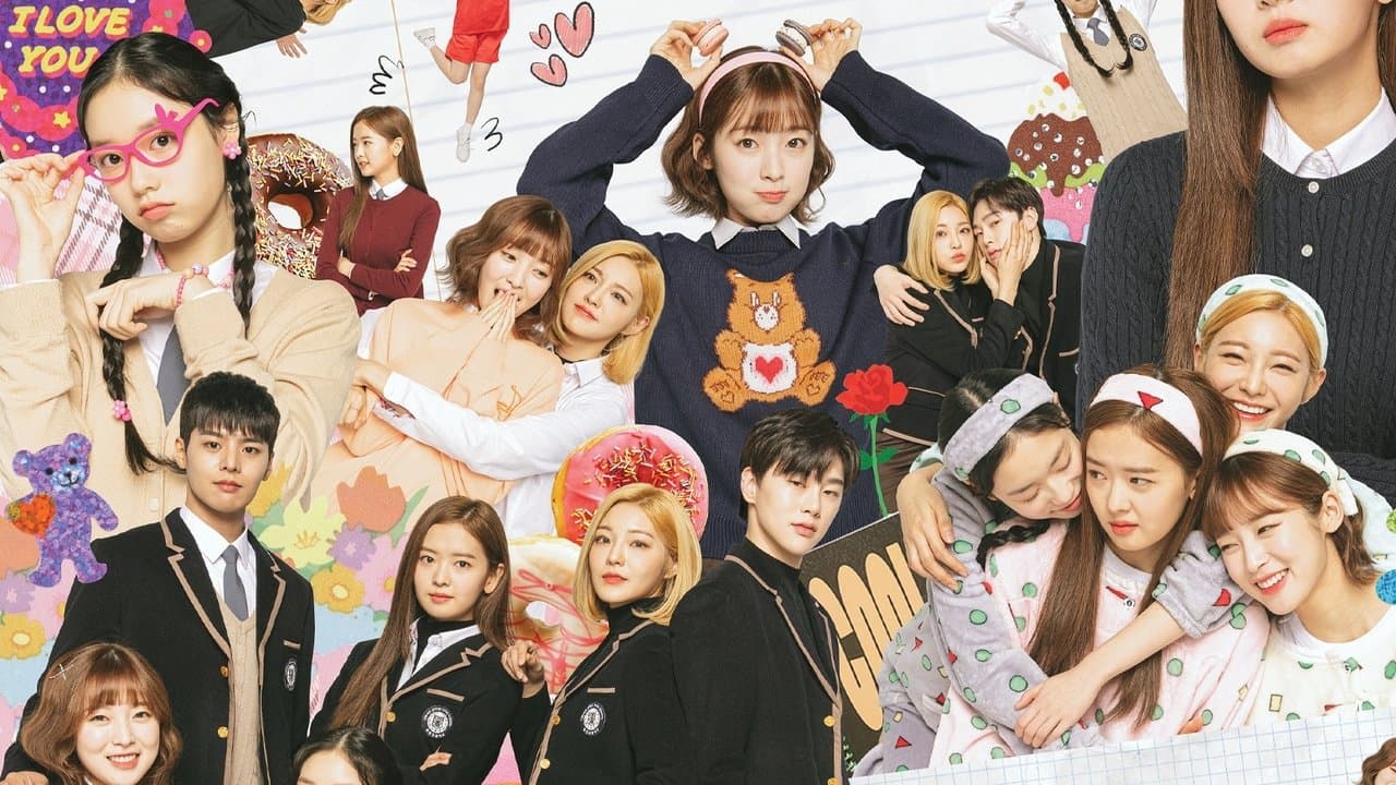 少女の世界の背景画像