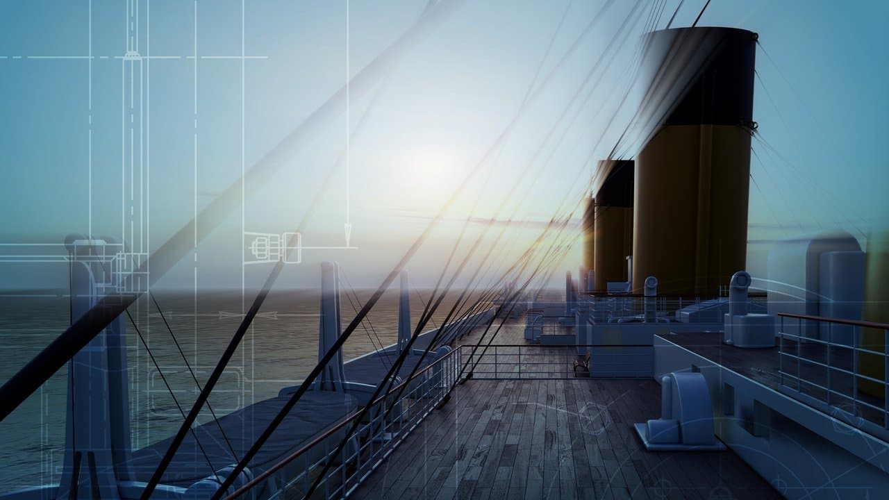 Titanic: 25 Years Later with James Cameronの背景画像