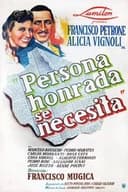 Persona honrada se necesita