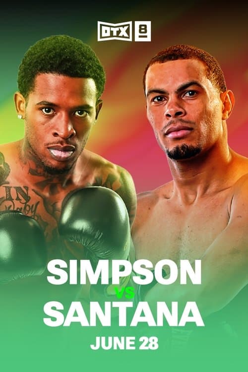 Lorenzo Simpson vs. Raiko Santanaのポスター