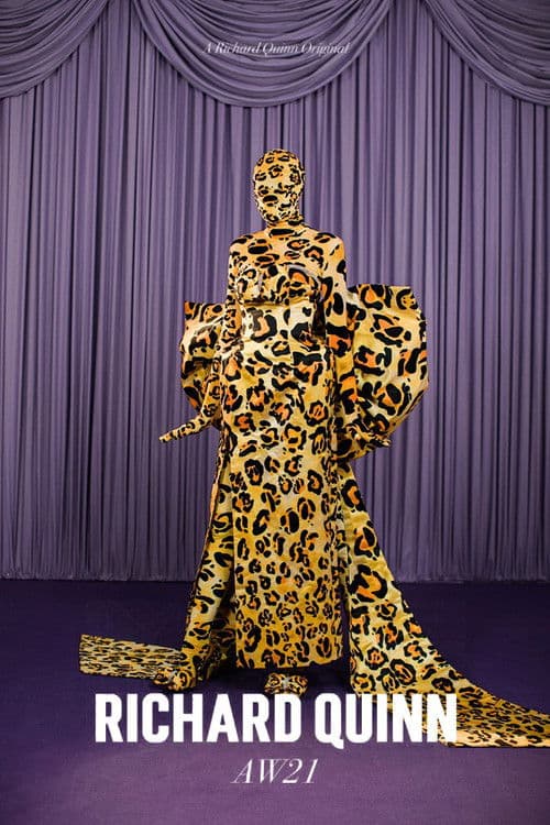 Richard Quinn A/W21のポスター
