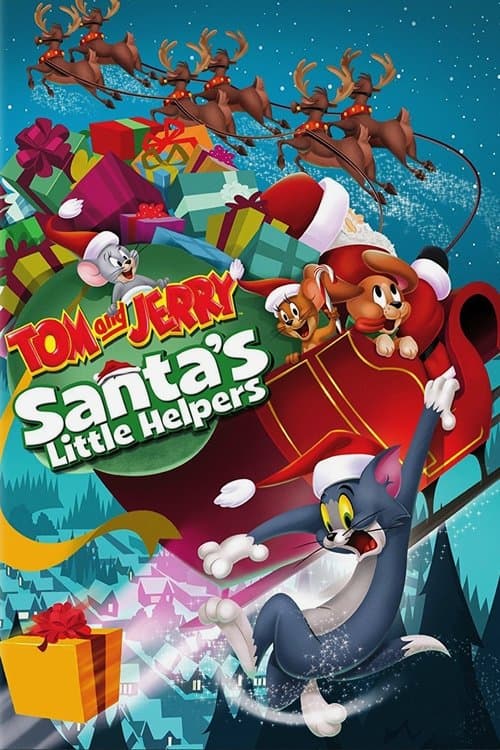 Tom and Jerry Santa's Little Helpersのポスター