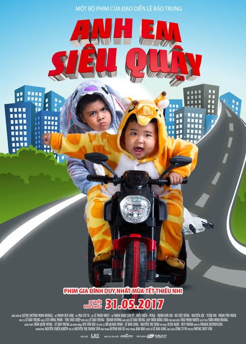 Anh Em Siêu Quậyのポスター