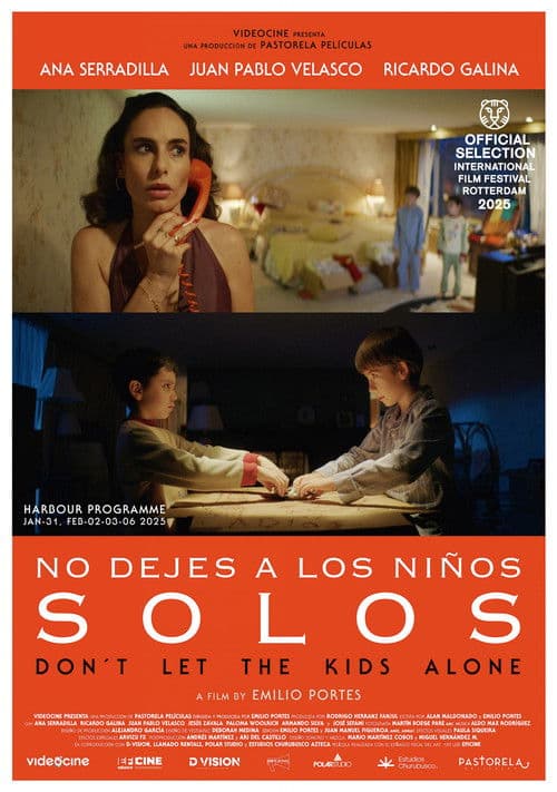No dejes a los niños solosのポスター