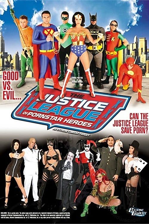 Justice League Of Pornstar Heroesのポスター
