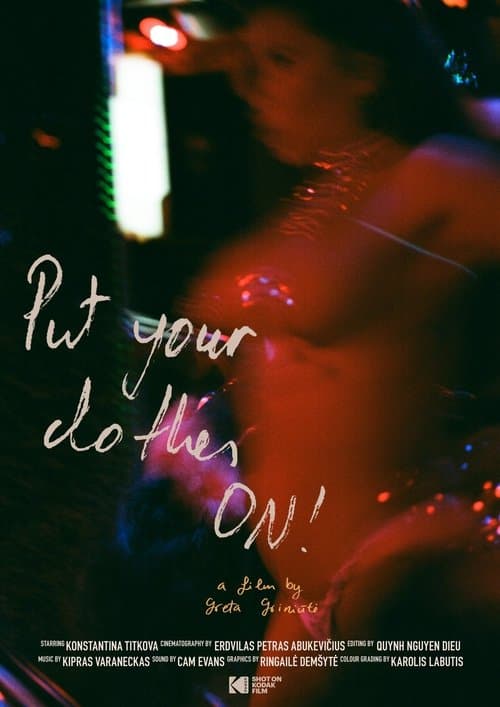 Put Your Clothes ON!のポスター