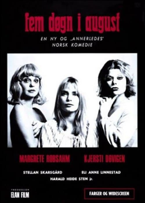 Fem døgn i augustのポスター