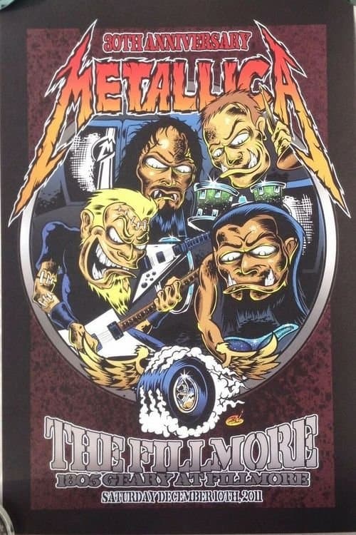 Metallica - Beyond Magnetic [Full EP LIVE at the Fillmore]のポスター