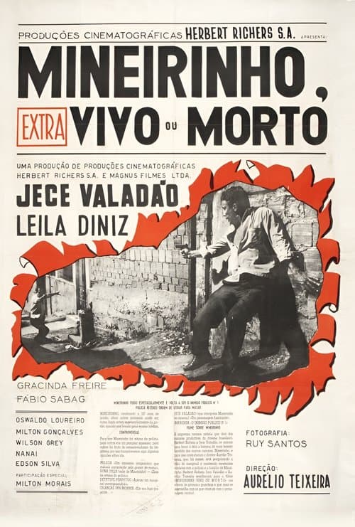 Mineirinho, Vivo ou Mortoのポスター