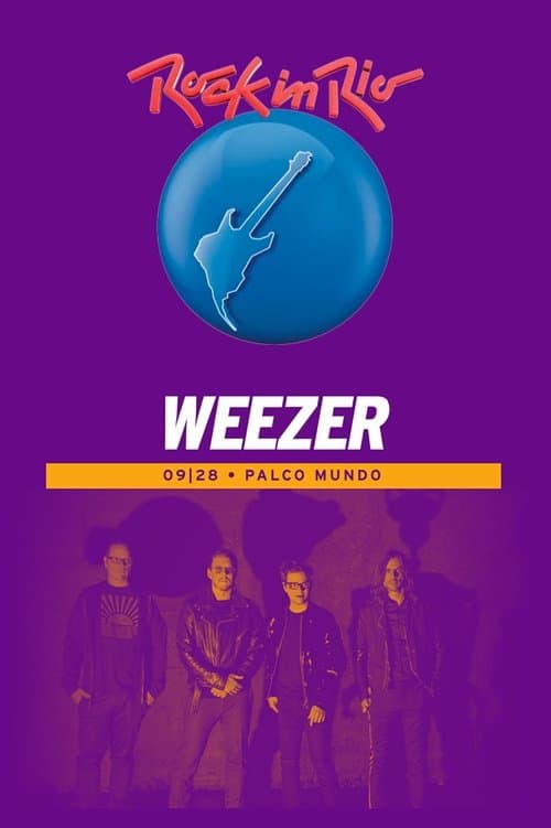 Weezer - Rock in Rioのポスター