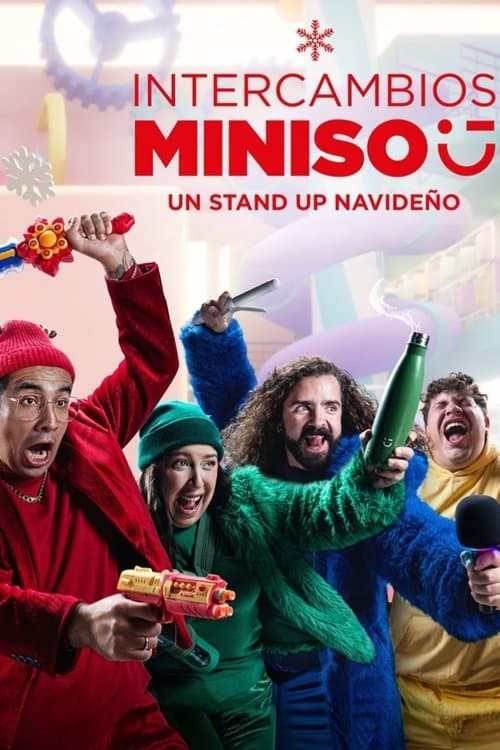 Intercambios Miniso: Un stand up navideñoのポスター