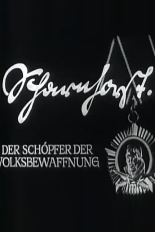Scharnhorst - Der Schöpfer der Volksbewaffnungのポスター