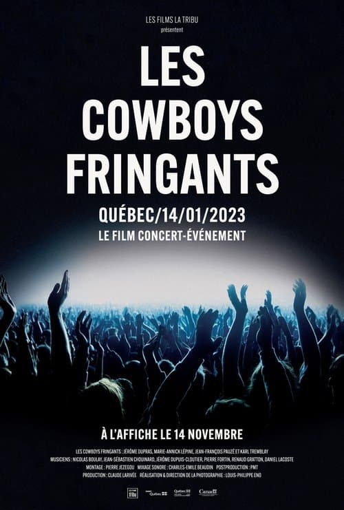 Les Cowboys Fringants - Québec 2023のポスター