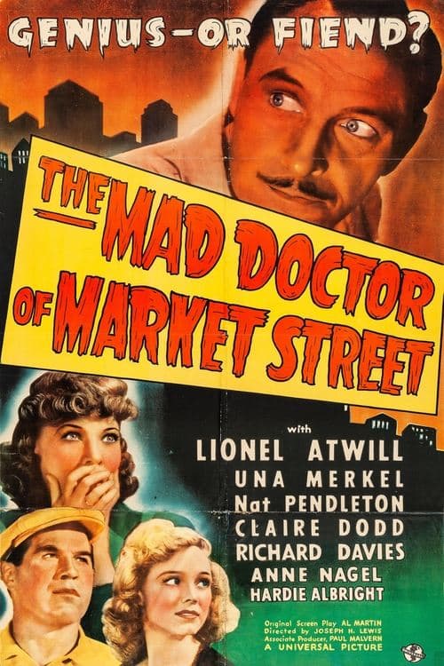 The Mad Doctor of Market Streetのポスター