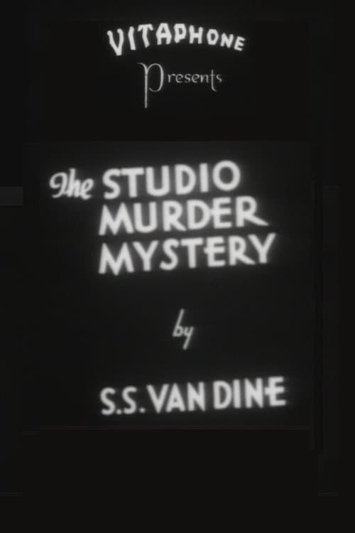 The Studio Murder Mysteryのポスター