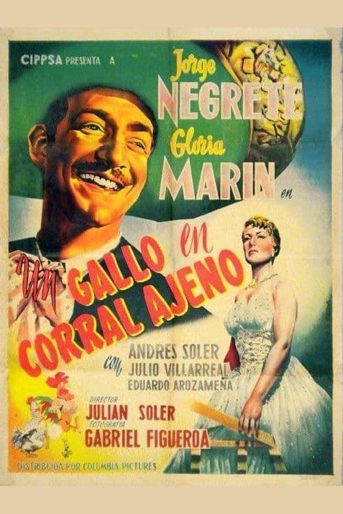 Un gallo en corral ajenoのポスター