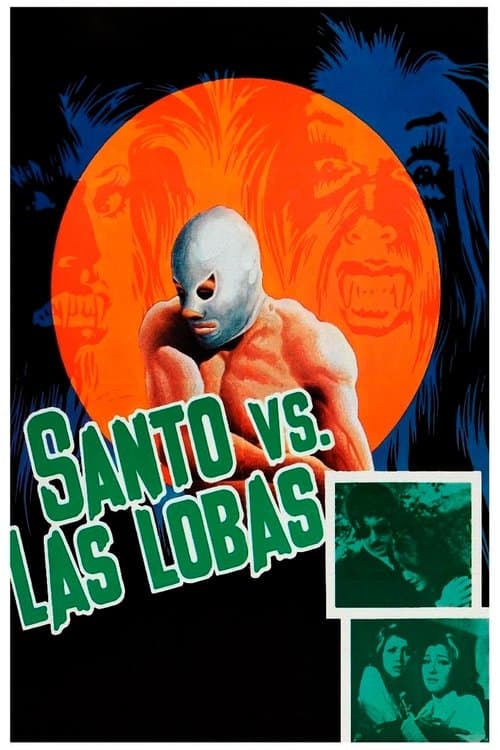 Santo vs. las Lobasのポスター
