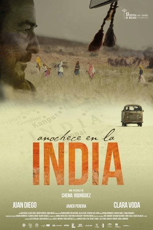 Anochece en la Indiaのポスター