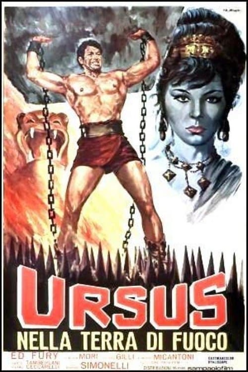 Ursus nella terra di fuocoのポスター