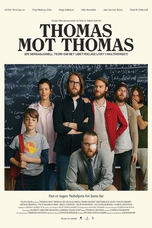 Thomas mot Thomas (en sensasjonell teori om det ubetydelige livet i multiverset)のポスター