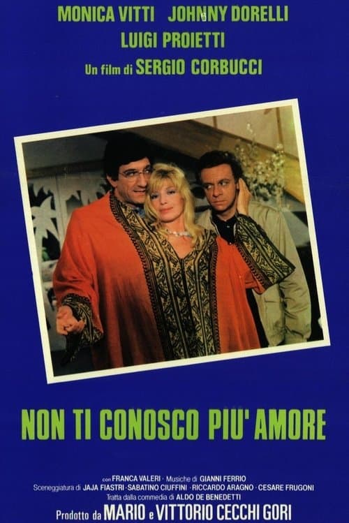 Non ti conosco più amoreのポスター