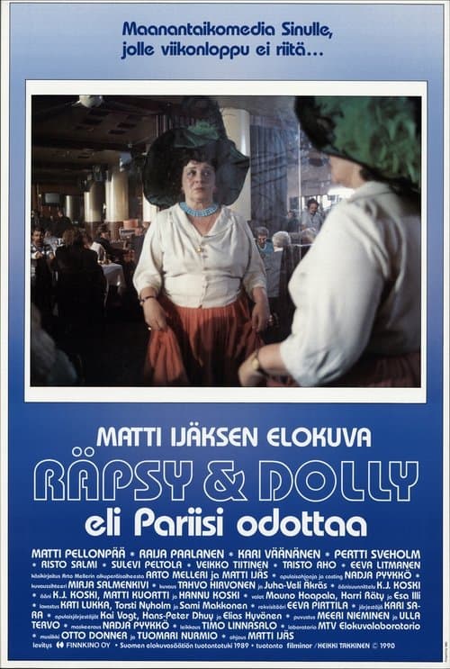 Räpsy & Dolly eli Pariisi odottaaのポスター