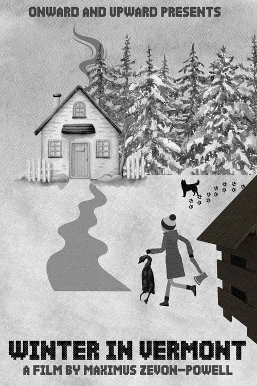 Winter in Vermontのポスター