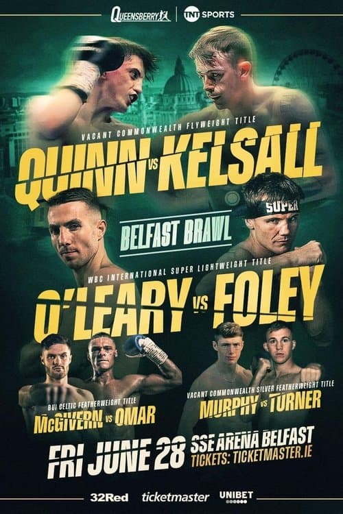 Conor Quinn vs. Conner Kelsallのポスター