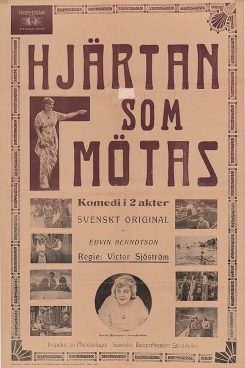 Hjärtan som mötasのポスター