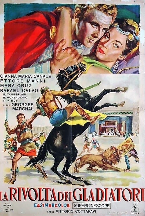 La rivolta dei gladiatoriのポスター