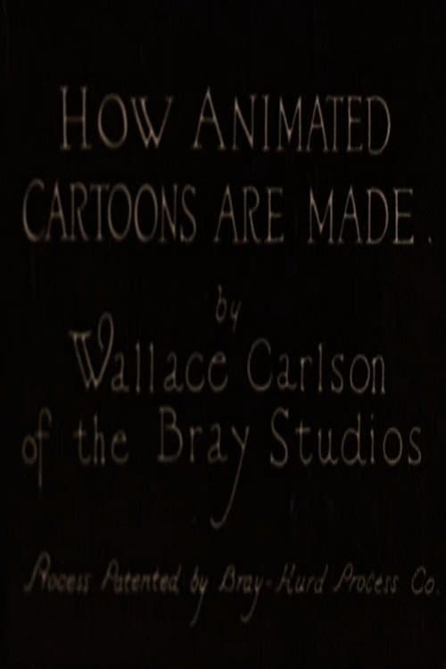 How Animated Cartoons Are Madeのポスター