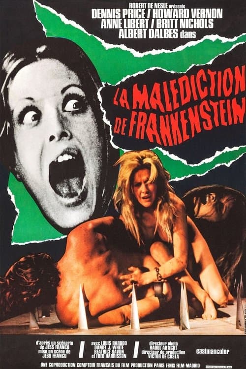 La maldición de Frankensteinのポスター