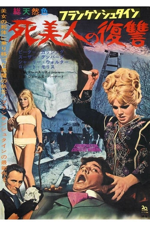 フランケンシュタイン 死美人の復讐のポスター