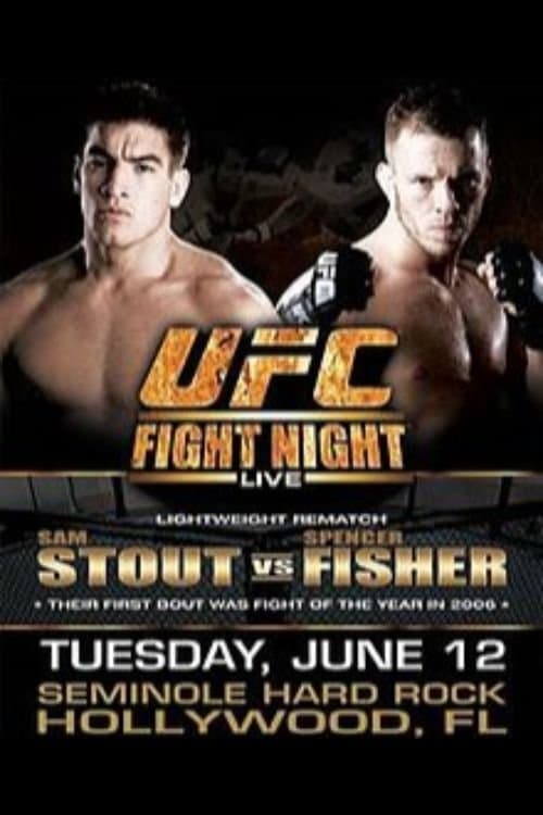 UFC Fight Night 10: Stout vs. Fisherのポスター