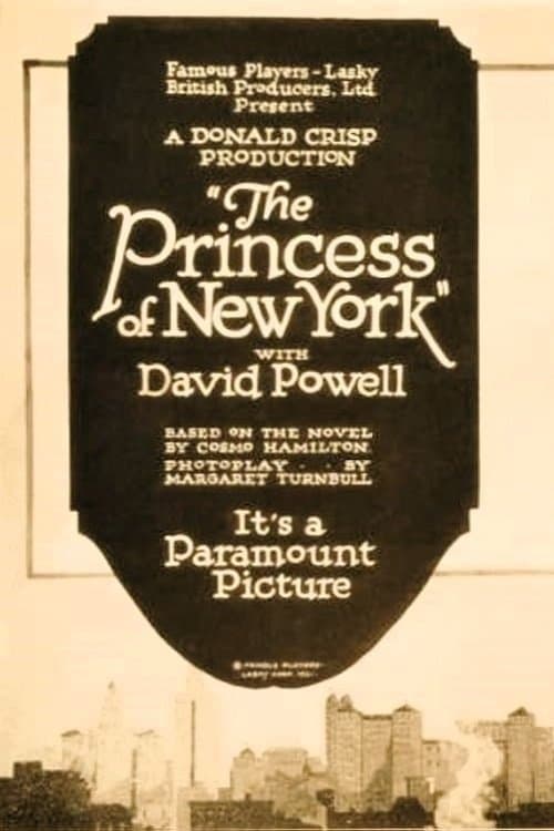 The Princess of New Yorkのポスター