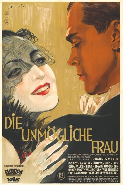 Die unmögliche Frauのポスター