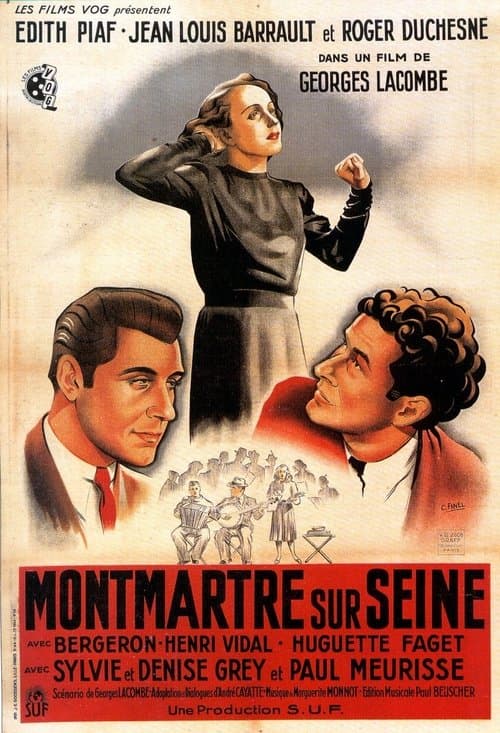 Montmartre sur Seineのポスター