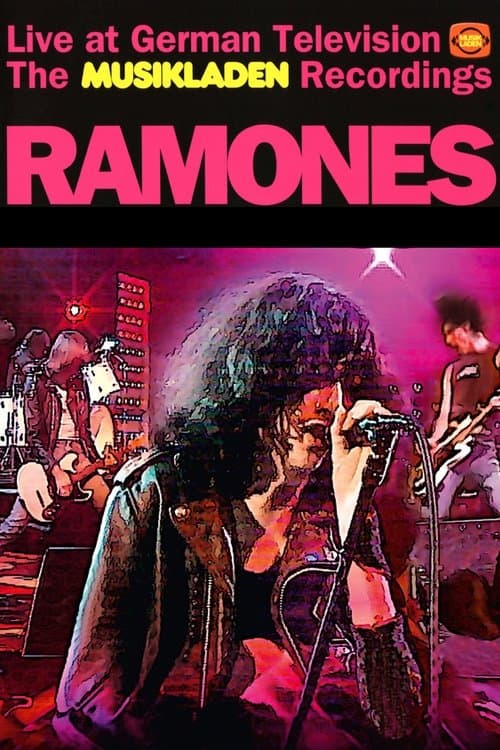 Ramones: Live at Musikladenのポスター
