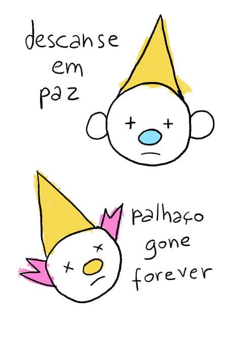 descanse em paz palhaço gone foreverのポスター