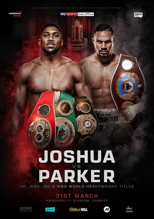 Anthony Joshua vs. Joseph Parkerのポスター