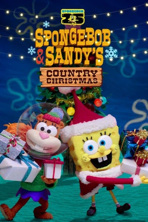SpongeBob & Sandy's Country Christmasのポスター