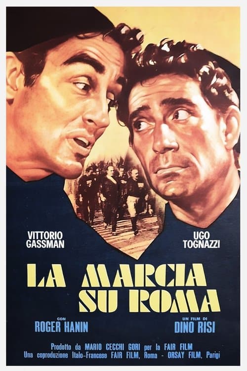 La marcia su Romaのポスター